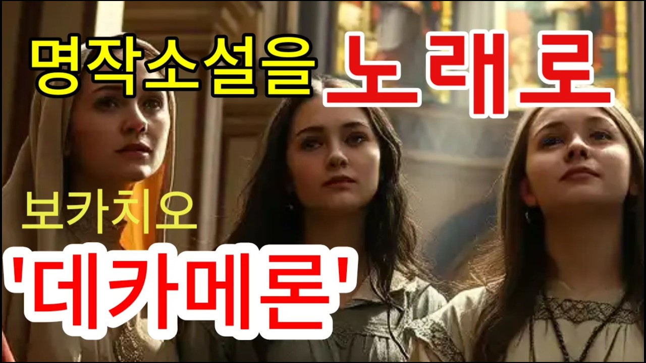 [노래로 듣는 명작소설 30] 데카메론: 흑사병을 이겨낸 10일간의 기적 | Decameron: The Song of Hope Beyond the Plague