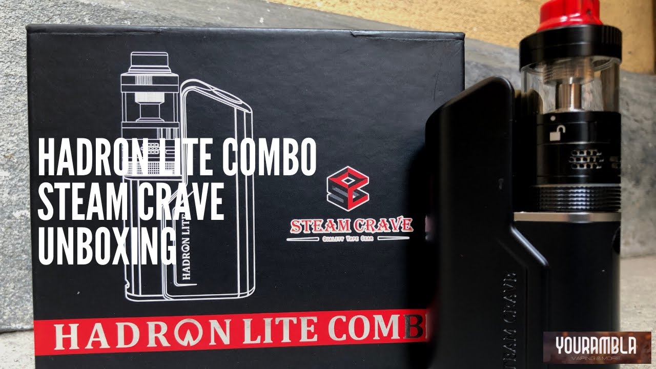 Hadron Lite Combo by Steam Crave - Unboxing
