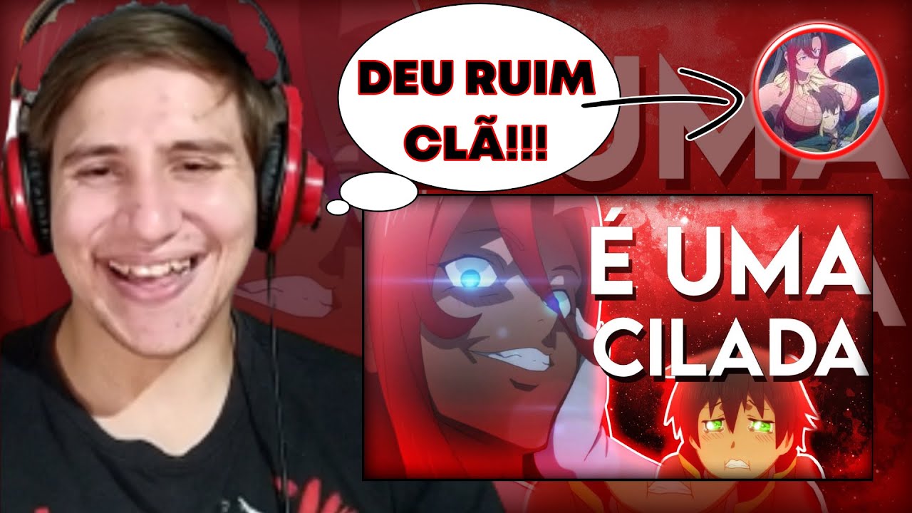 REACT &Eacute; UMA CILADA - ZUEIRA ANIME - Akach BR