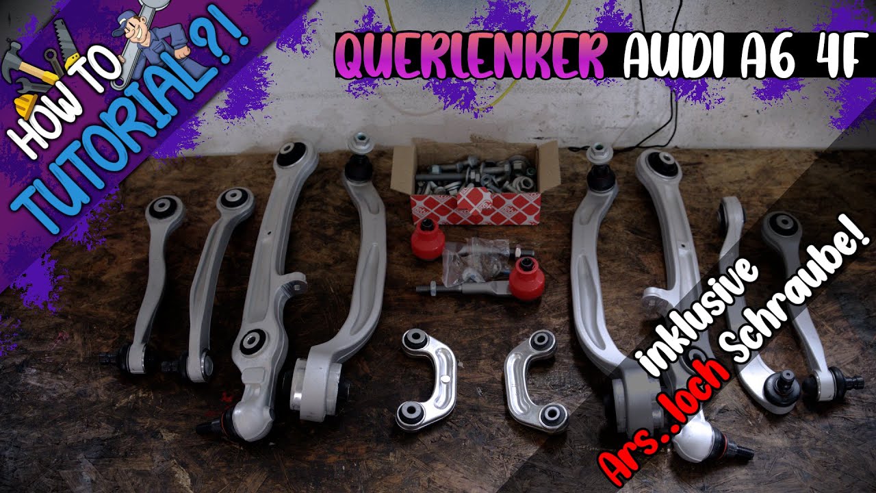 Ars**loch Schraube am Audi A6 4F Avant | Einfach nur zum 🤢🤮 Querlenker Satz #tutorial #diy #viral