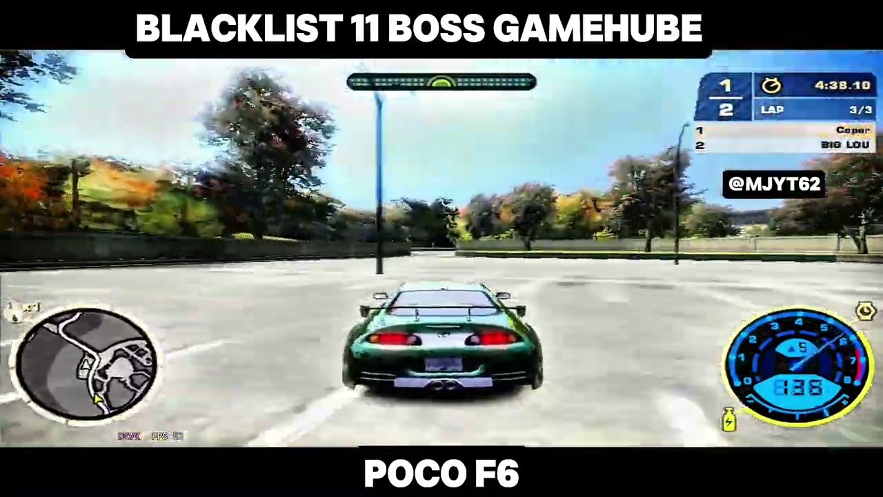 Gameplay nfs most wanted blacklist 11 boss gamehube Poco f6 mod ultra grafik 