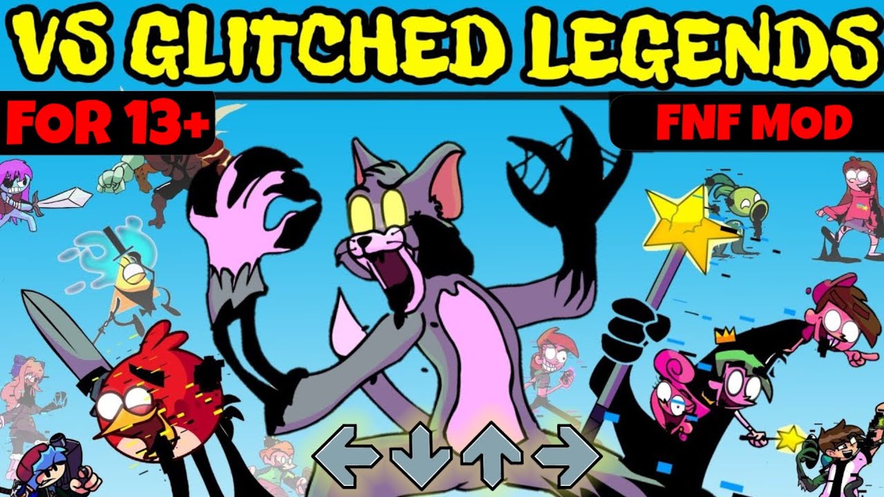 Friday Night Funkin' New VS Glitched Legends Full Week | Pibby x FNF Mod