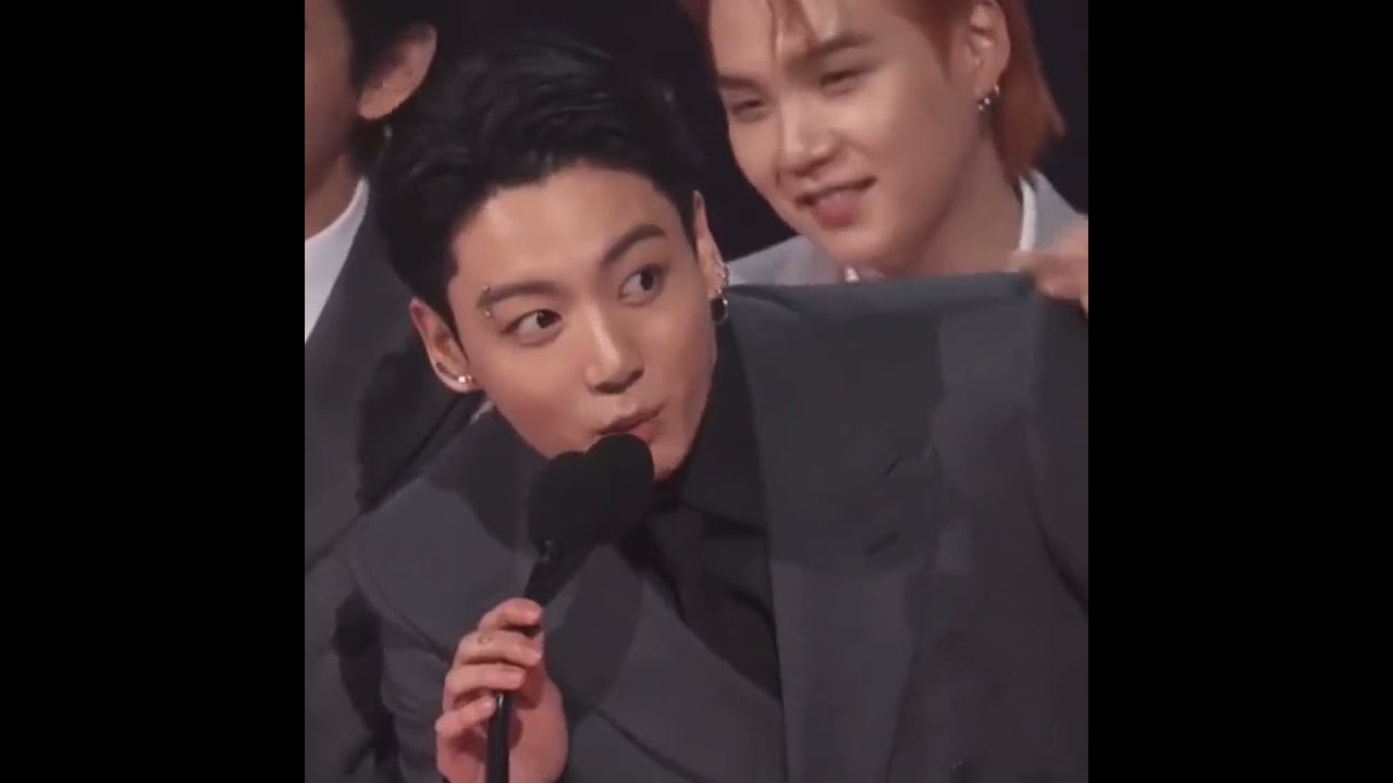 Jungkook speech in AMA 2021 (subtitles)