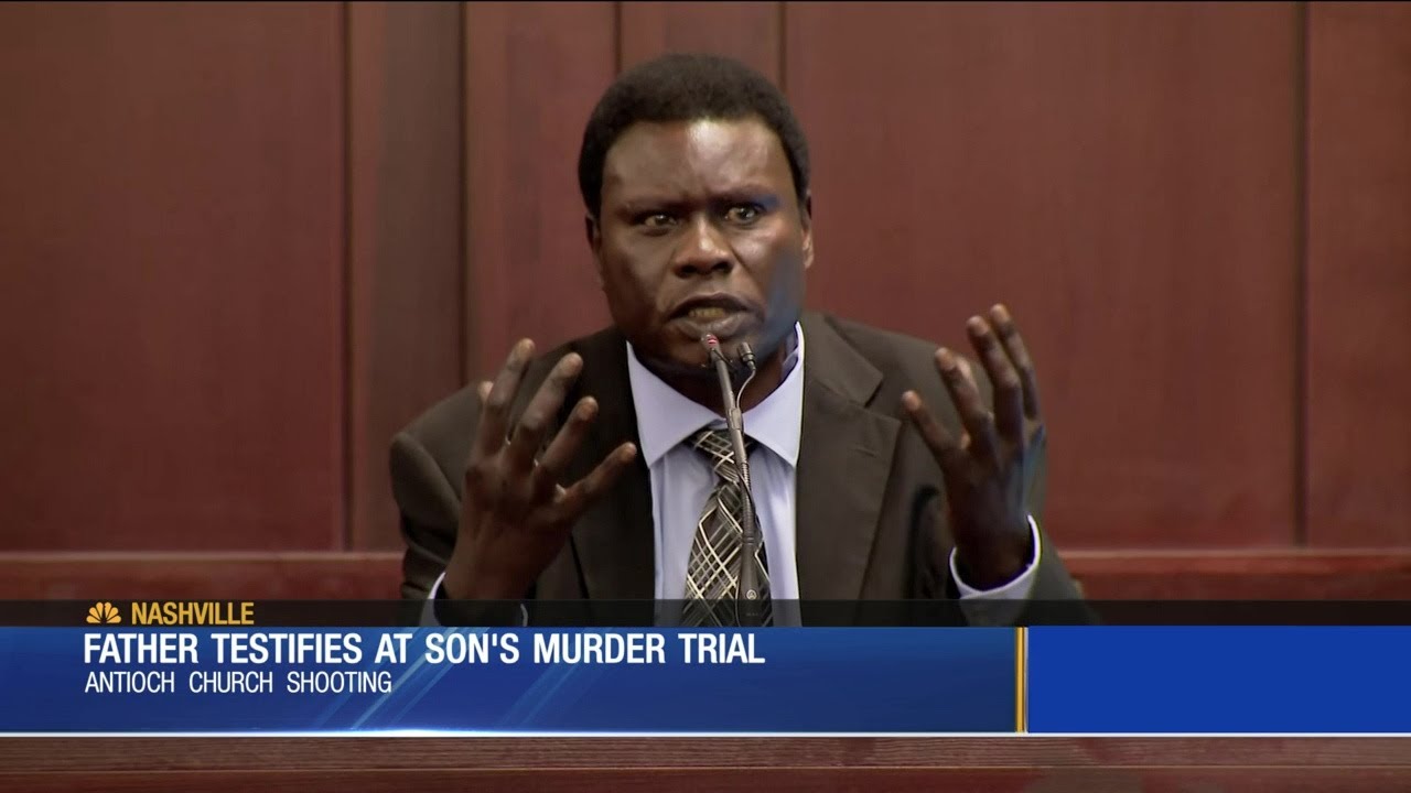Murder suspect's father testifies at trial