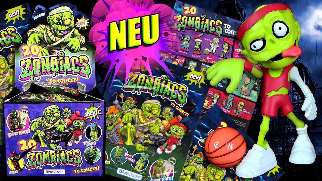 Blue Ocean ® Zombiacs ©™ Display mit 20 Zombie Figuren auspacken - Teil 15 - Bill Bucket