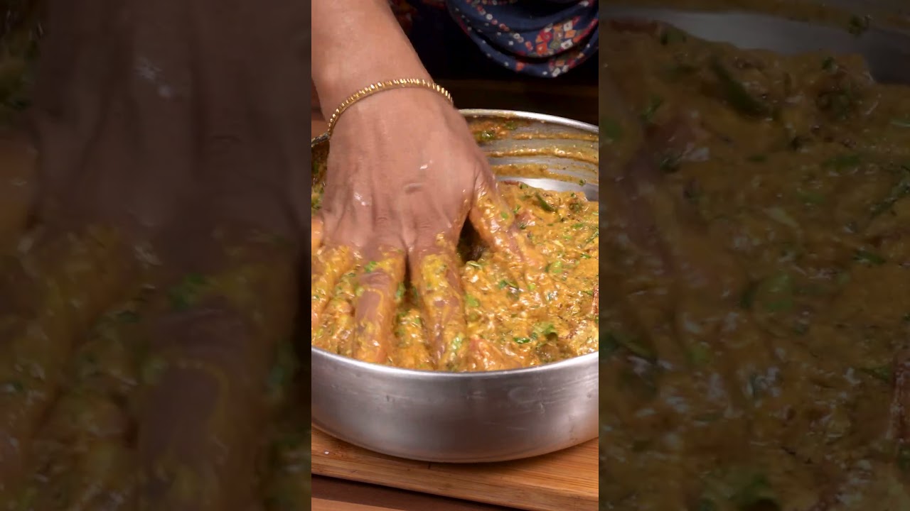 Authentic Hyderabadi dum biryani #shorts #biryani #indianfood #viralshort