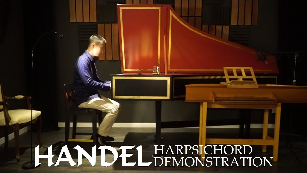HANDEL Air with variations, Suite HWV 434 B-flat major (harpsichord)