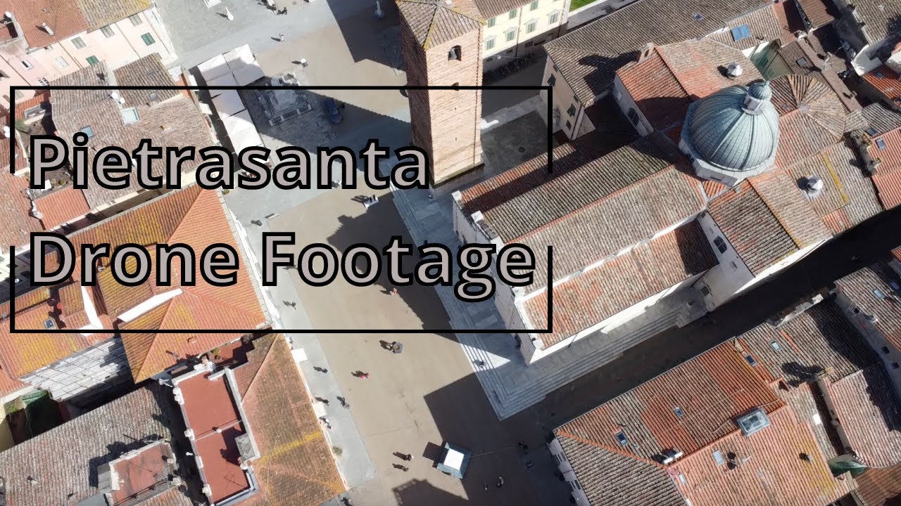 PIETRASANTA DRONE FOOTAGE