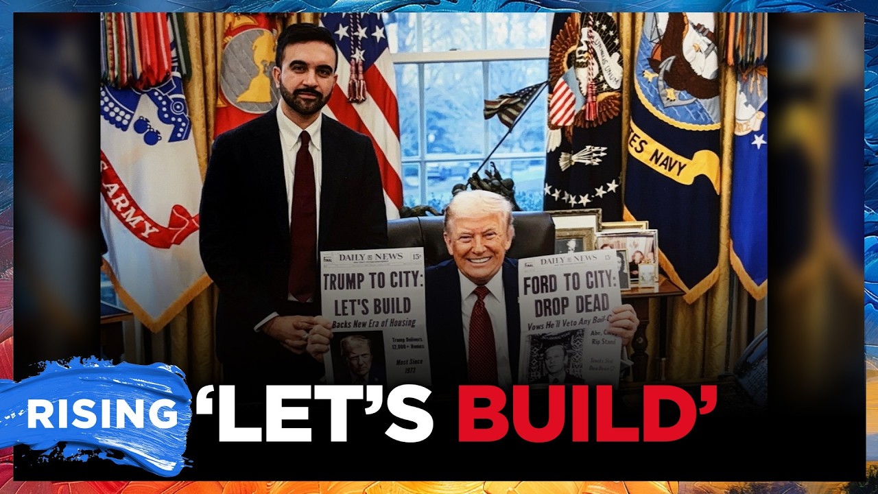Zohran Mamdani PITCHES NYC Affordable Housing Project To Trump In White House VISIT | RISING