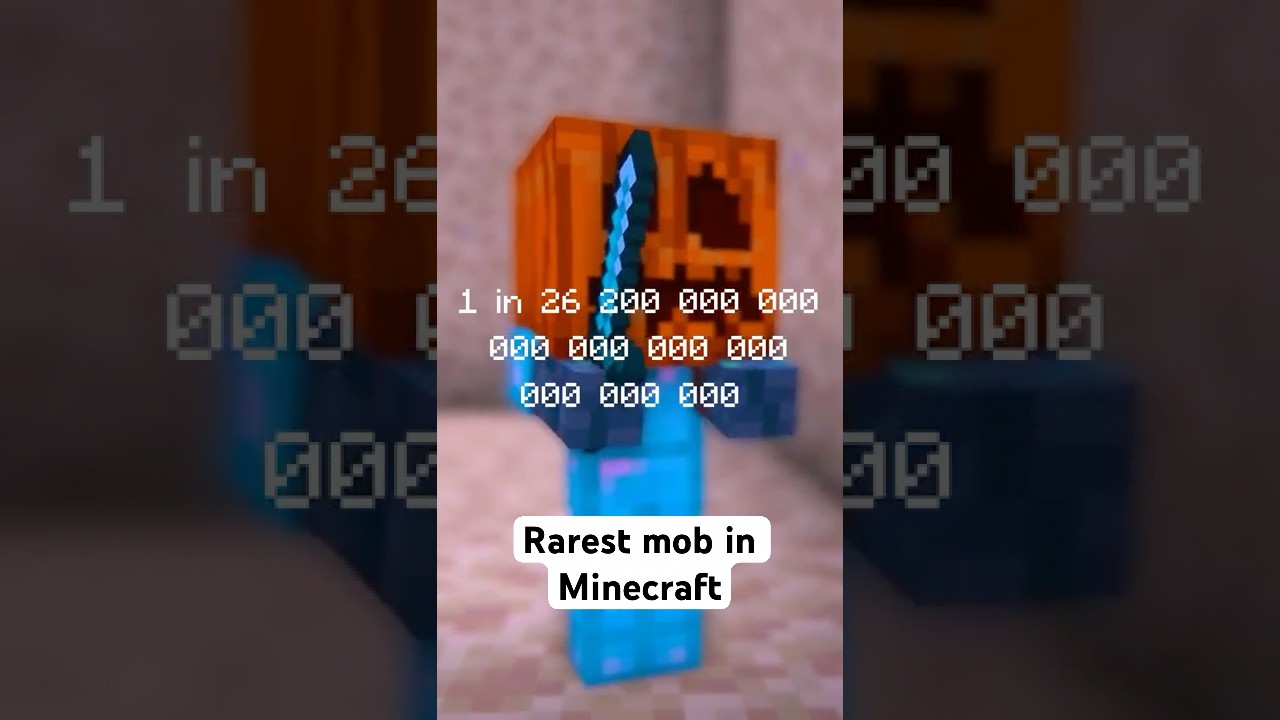 How to Spawn Minecraft&rsquo;s RAREST Mob (Almost Impossible!)
