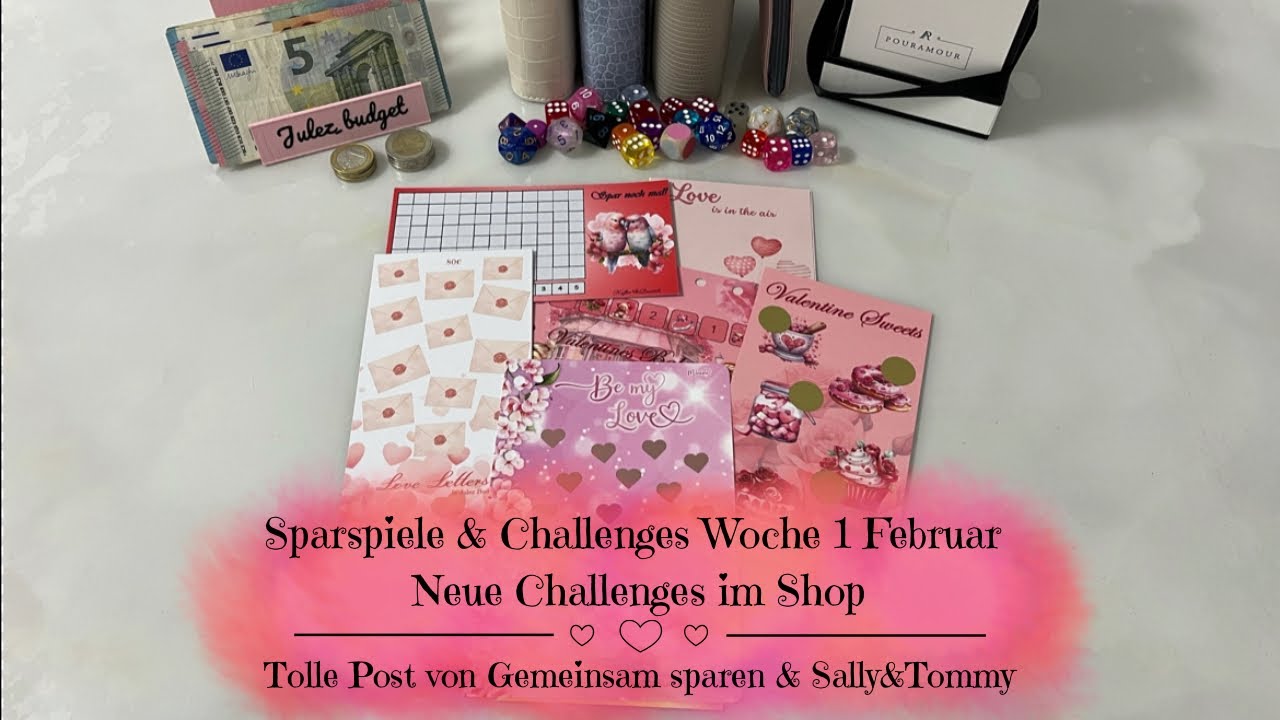 🦋Sparspiele & Challenges | Neue Challenges im Shop |Post von @SusenPfifferling&@SallyAndTommy-4u