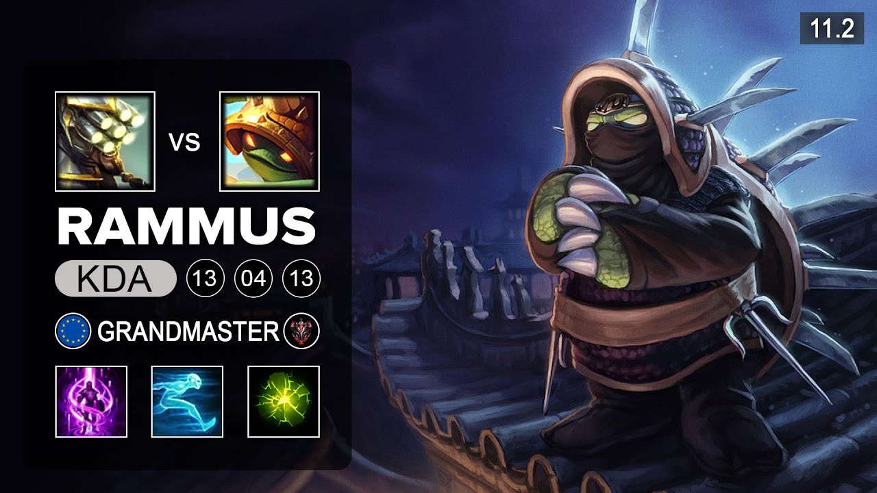 Rammus Top vs Master Yi - EUW Grandmaster Patch 11.2