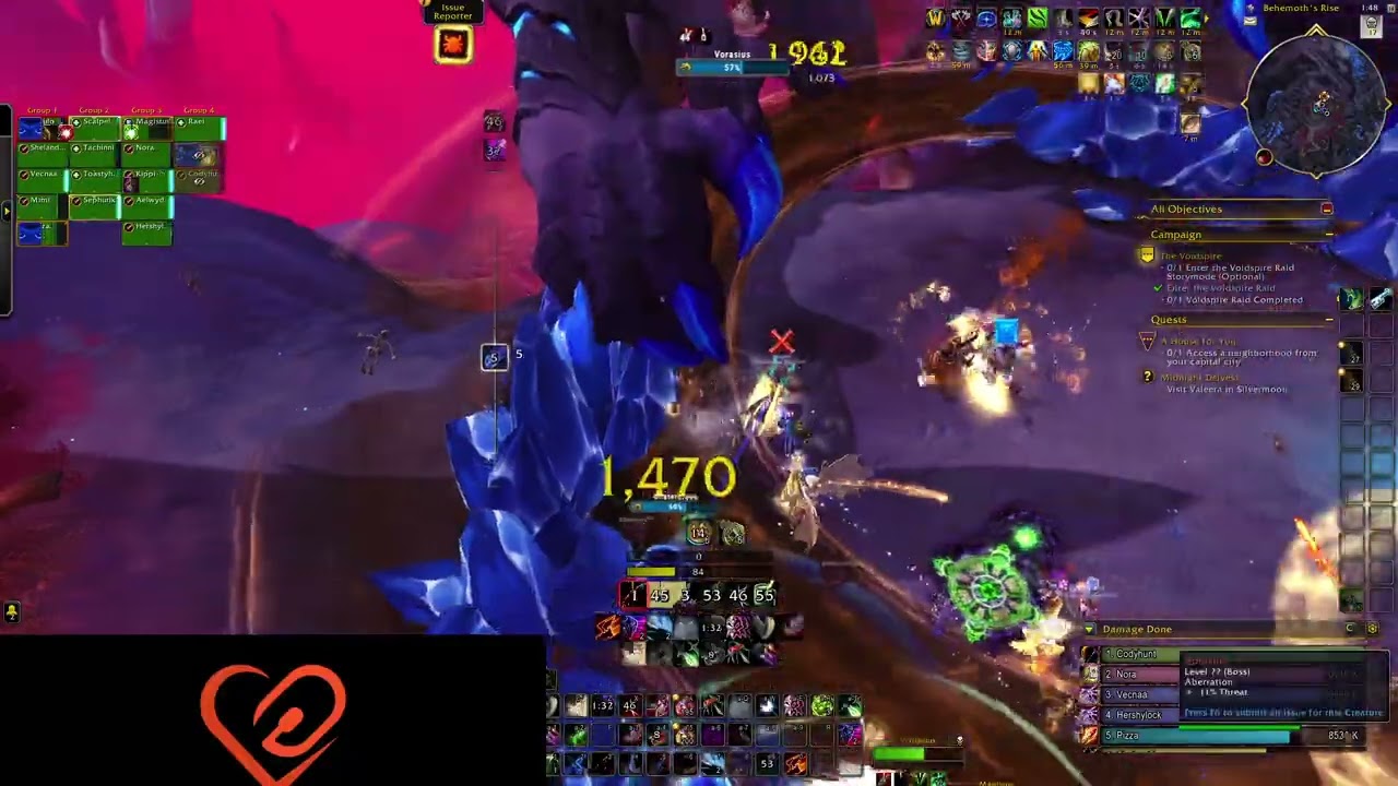 Heroic Vorasius - Midnight Raid testing