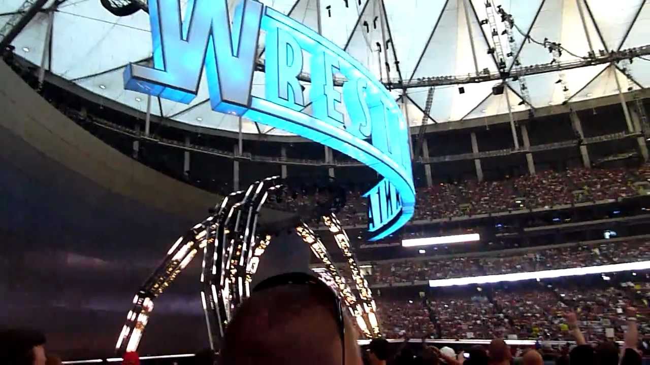 Wrestlemania 27 Opening + Pyro