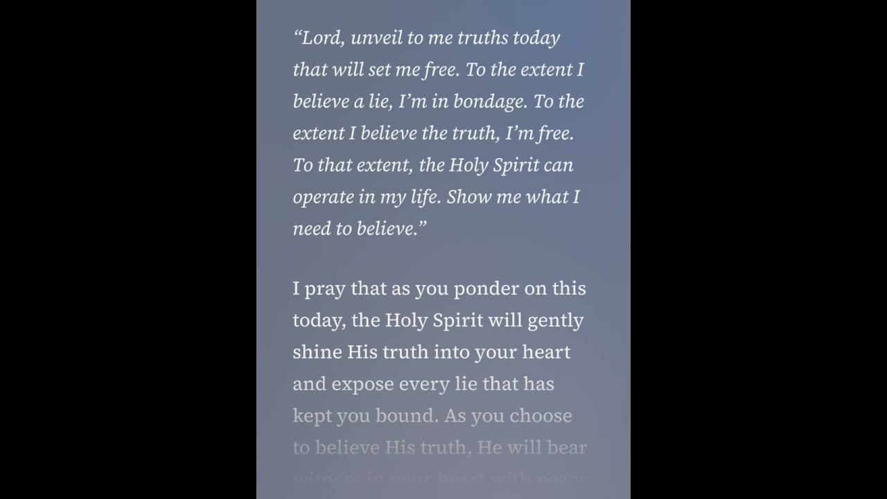 February 20, 2026 | The Truth That Sets You Free | Upsize Your Revelation Of His Finished Work