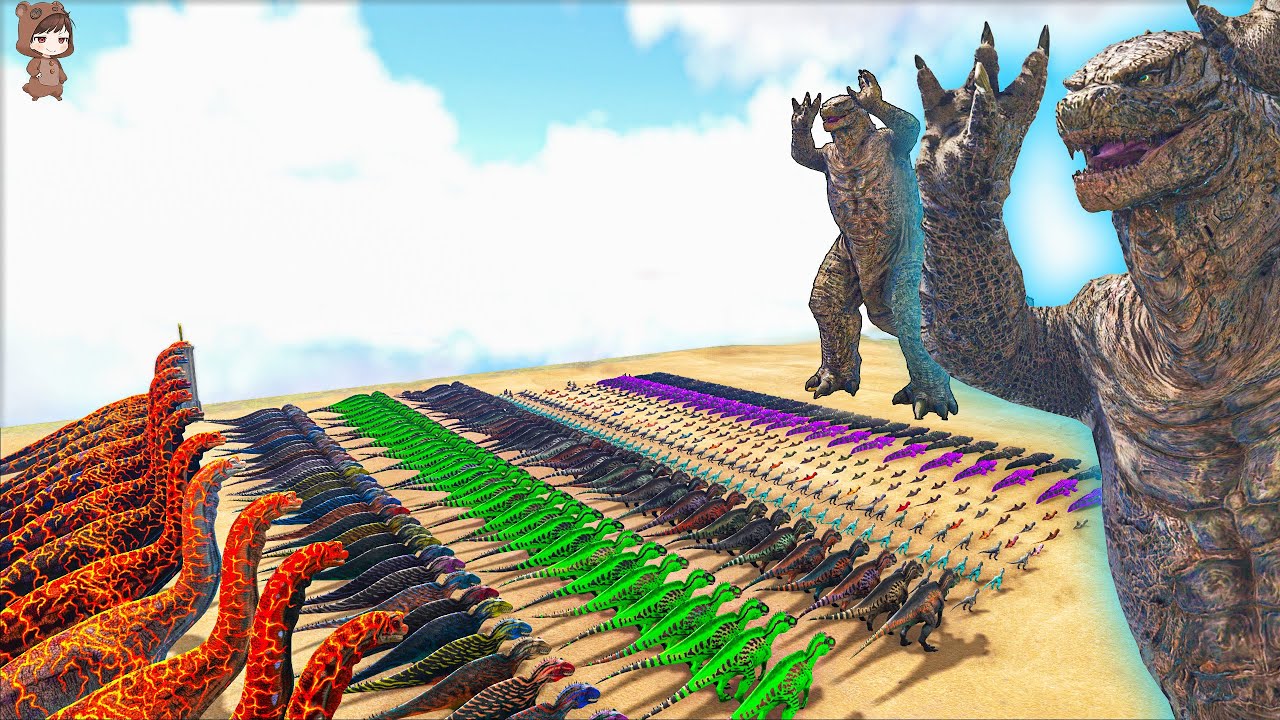 Godzilla VS Ark Additions | ARK Mod Battle Ep.175