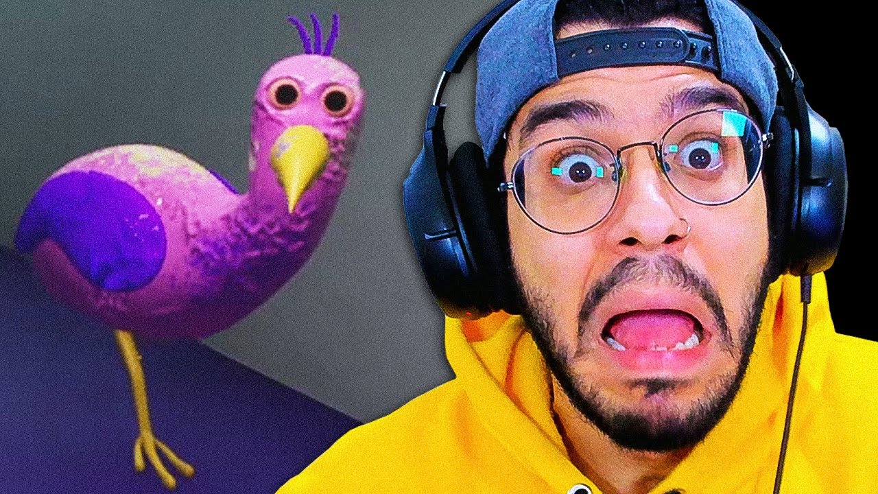 FIQUEI COM MEDO DE UMA GALINHA! - Garten of Banban