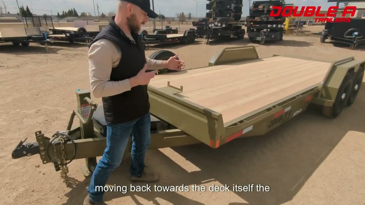 HT147 Hydraulic Tilt Overview | Double A Trailers