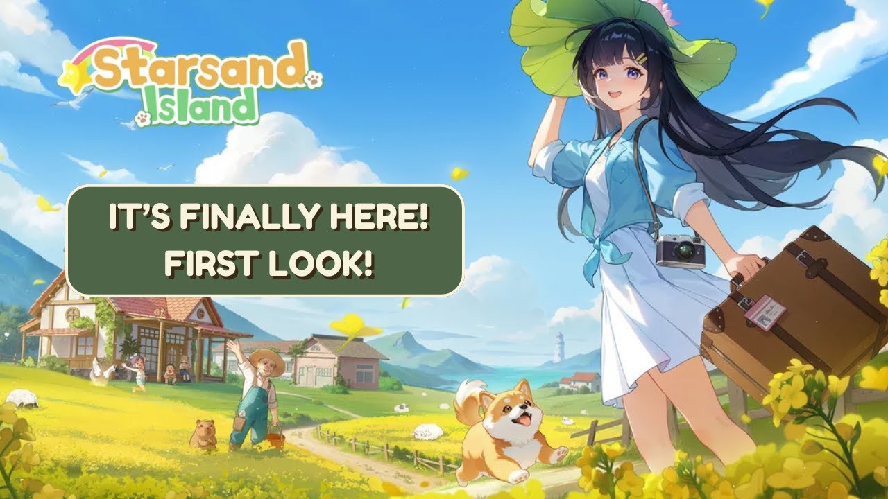 It's Finally Here! First Look and Gameplay - Starsand Island