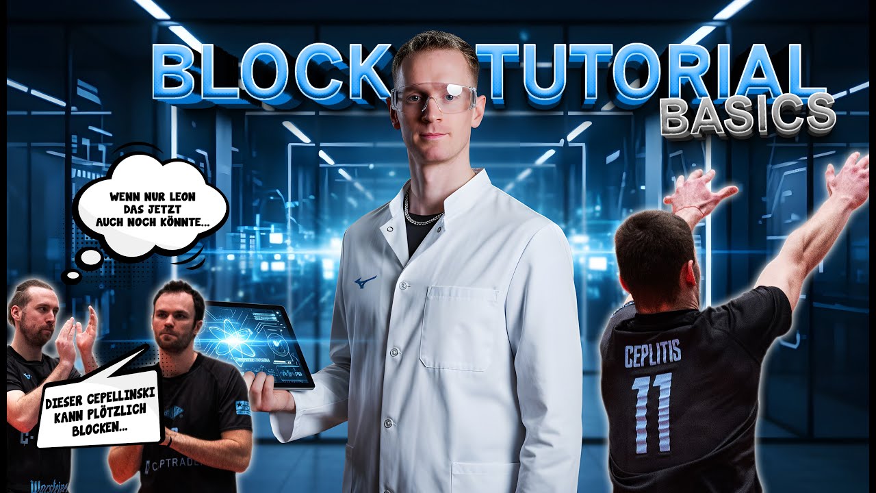 Endlich einen STABILEN Block aufbauen! | BLOCK TUTORIAL 🏐🔝 (Anfänger)