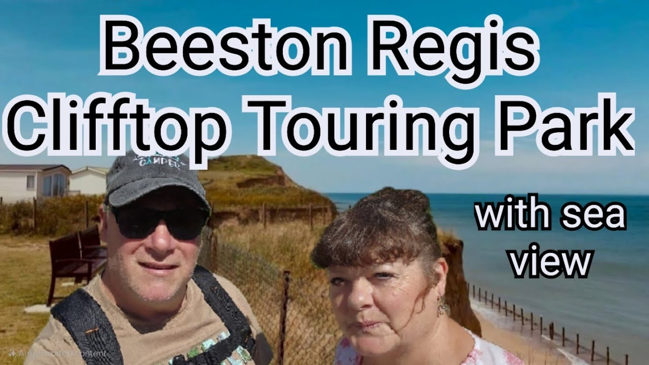 Beeston Regis clifftop touring park. Enjoy the sunset over the Beeston Bump.
