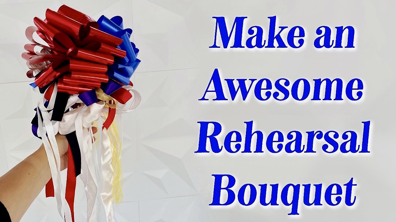 DIY an Awesome Rehearsal Dinner Bouquet
