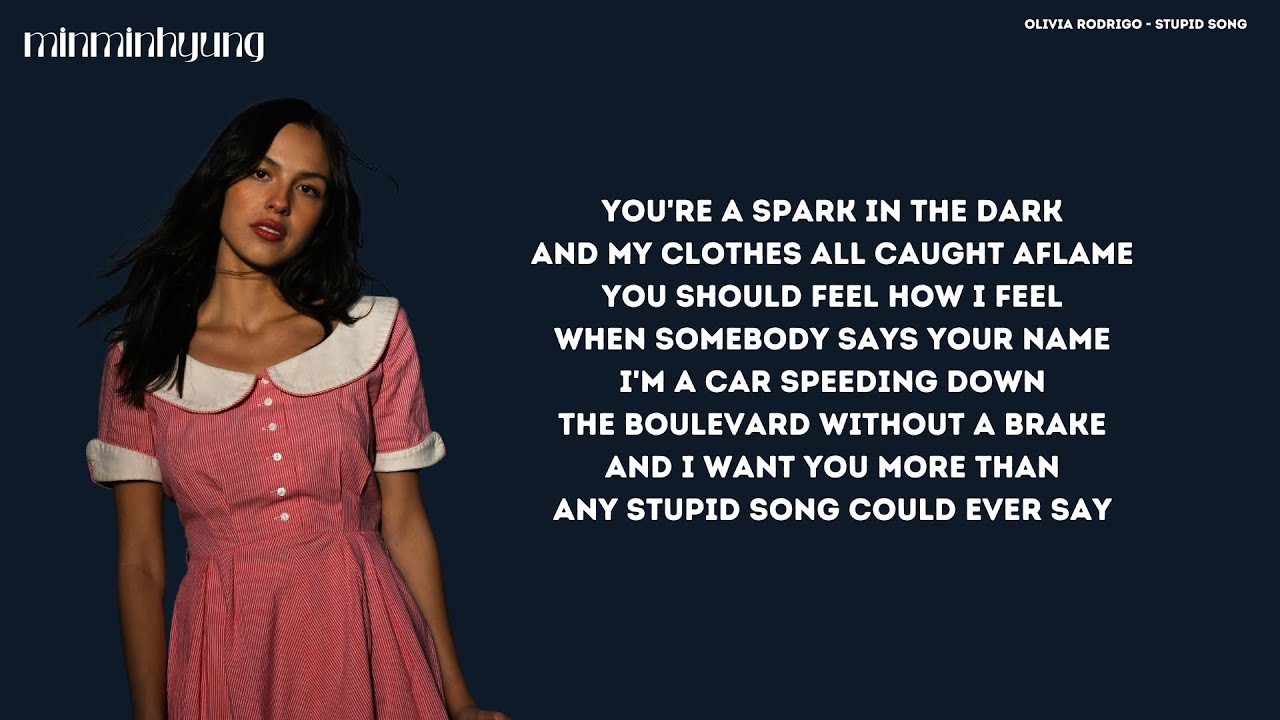 Olivia Rodrigo - stupid song (Lyrics)