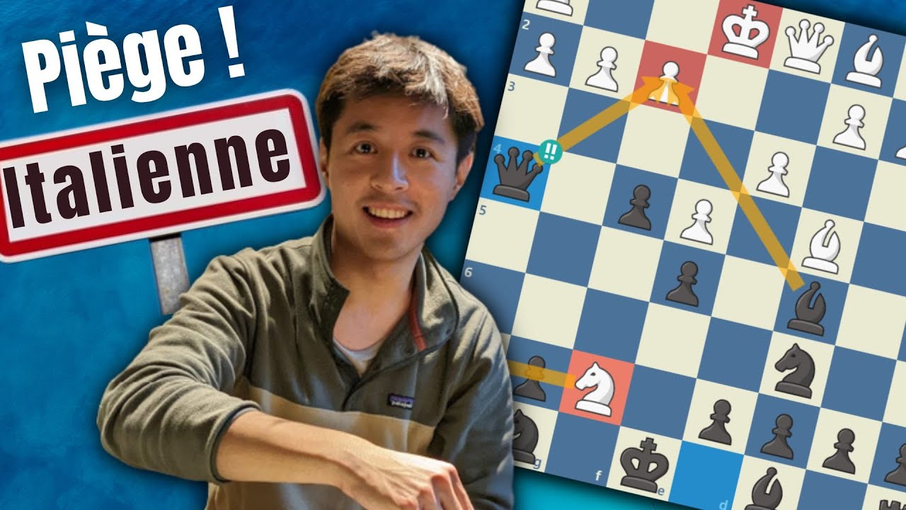 Le piège ULTIME dans l'ITALIENNE pour GAGNER aux échecs !!