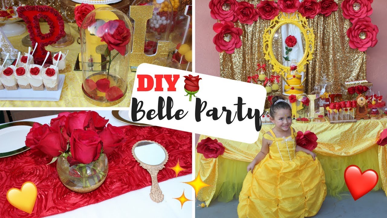 DIY | Beauty and the Beast Party