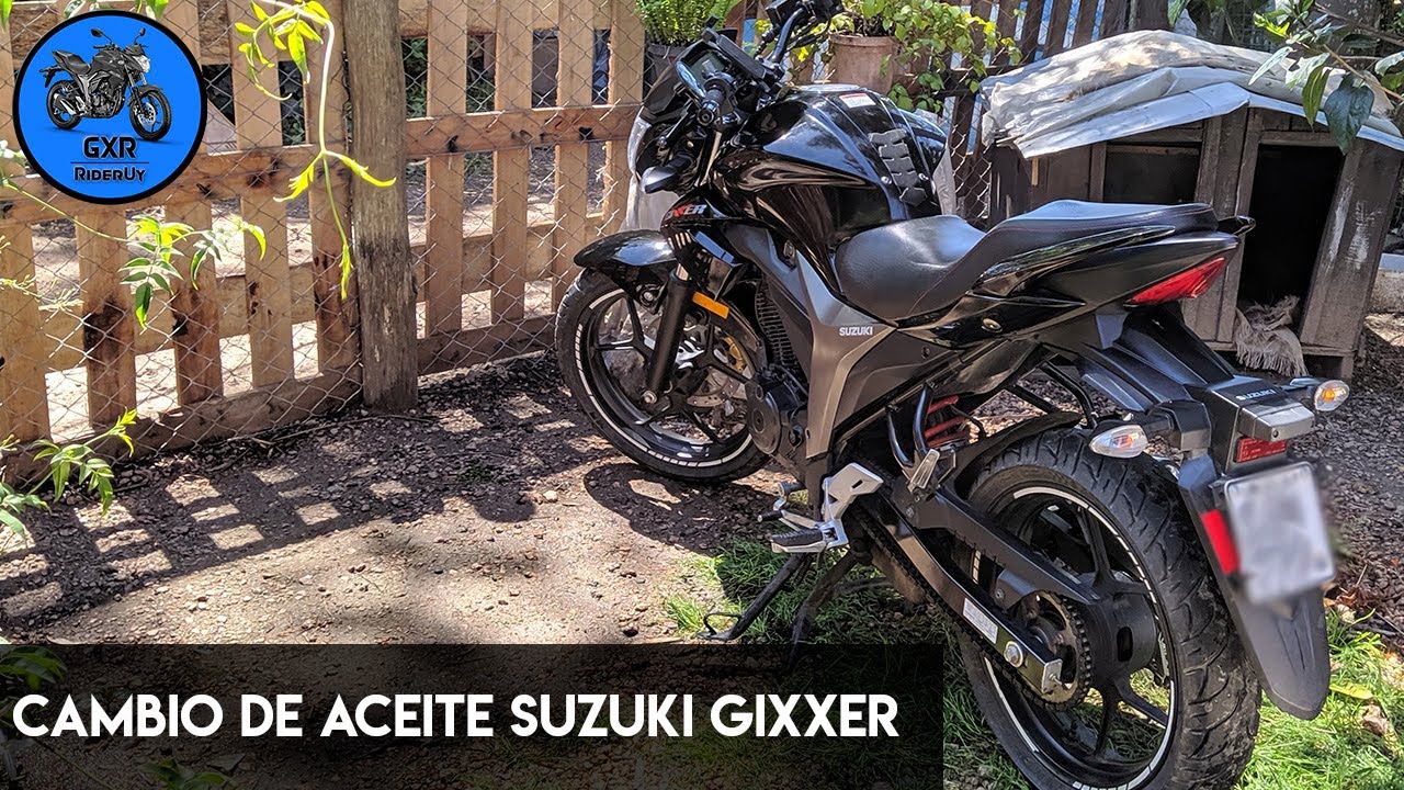 Cambio de Aceite + Filtro de Aceite | Suzuki Gixxer 150
