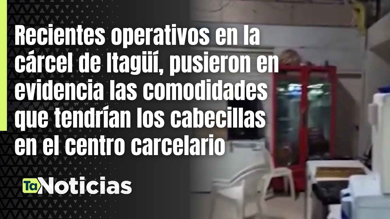 Operativos pusieron en evidencia las comodidades en c&aacute;rcel de Itag&uuml;&iacute;  - Teleantioquia Noticias