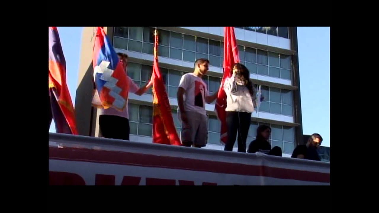 Armenian and English April 24, 2014 Armenian Youth Federation's speeches.