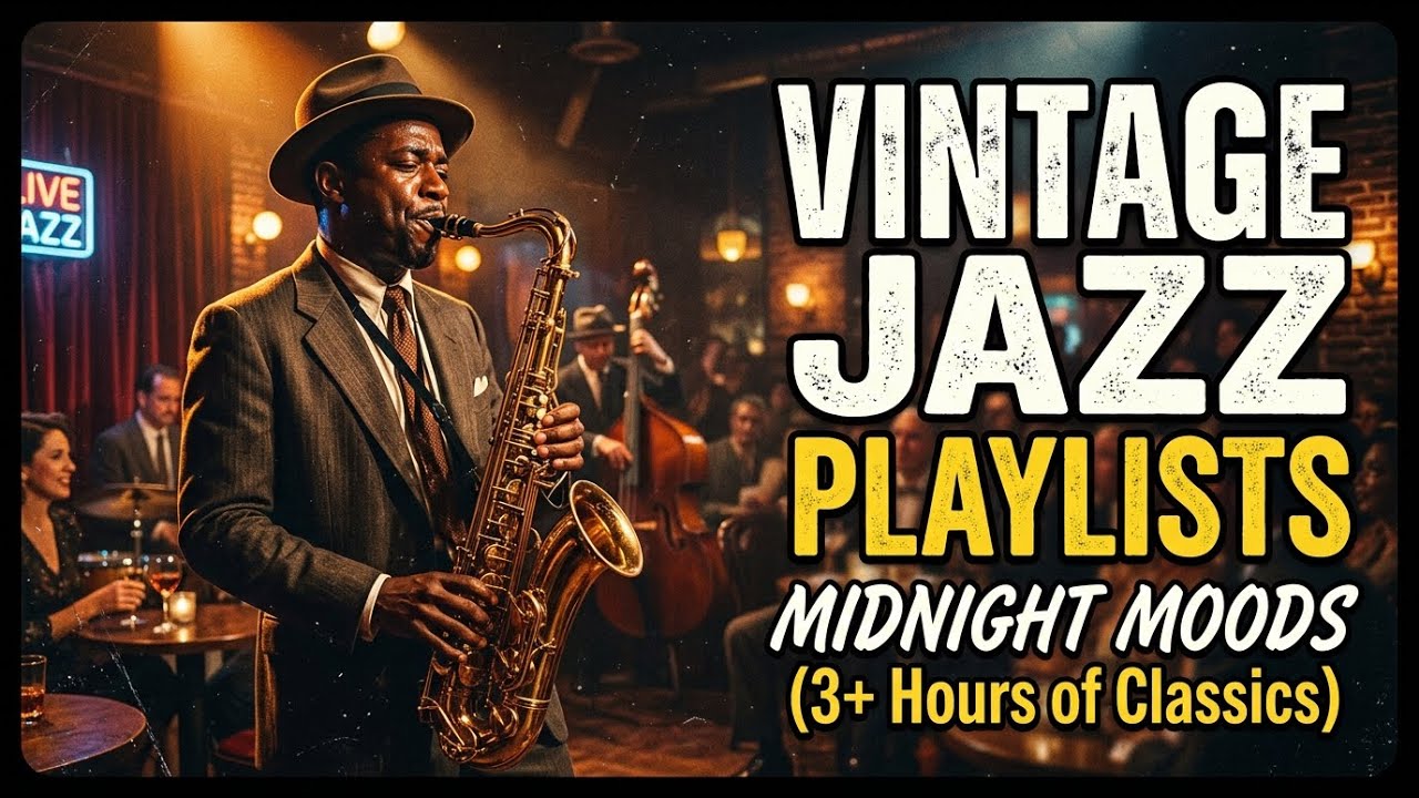 Vintage Jazz 1940년대 🎷 클래식한 분위기의 재즈 playlist cafe