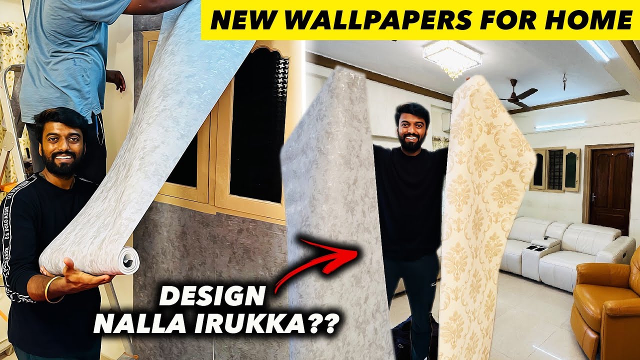 Changing 😍 My HOME 🏡 Background in 24 Hrs‼️| New Wallpaper 🖼️ | DAN JR VLOGS