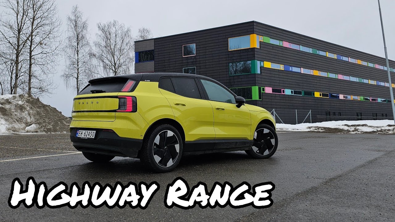 Highway Range Test with EX30 Twin 😎