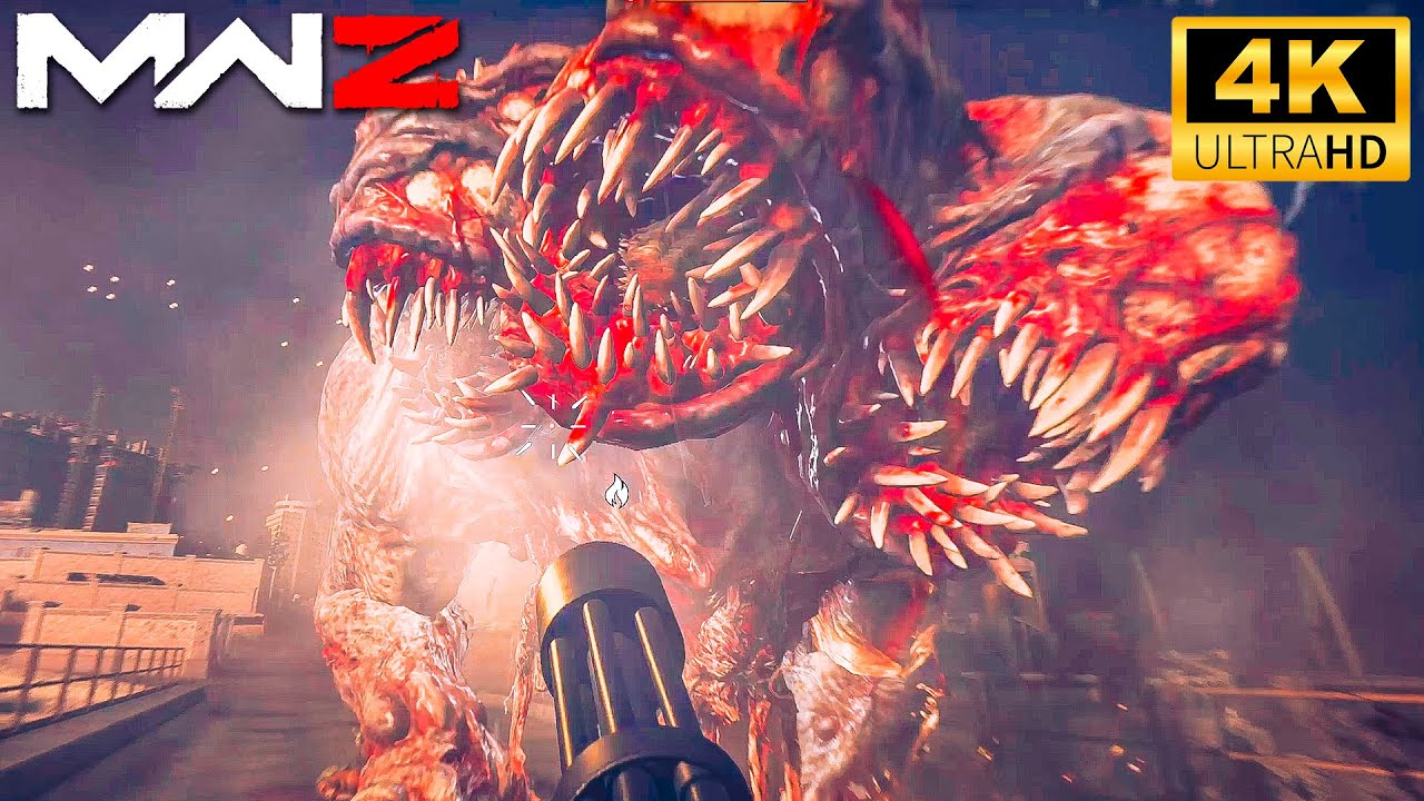 Solo Zero to RED Zone in Modern Warfare Zombies Gameplay 4K (No Commentary) MWZ MW3