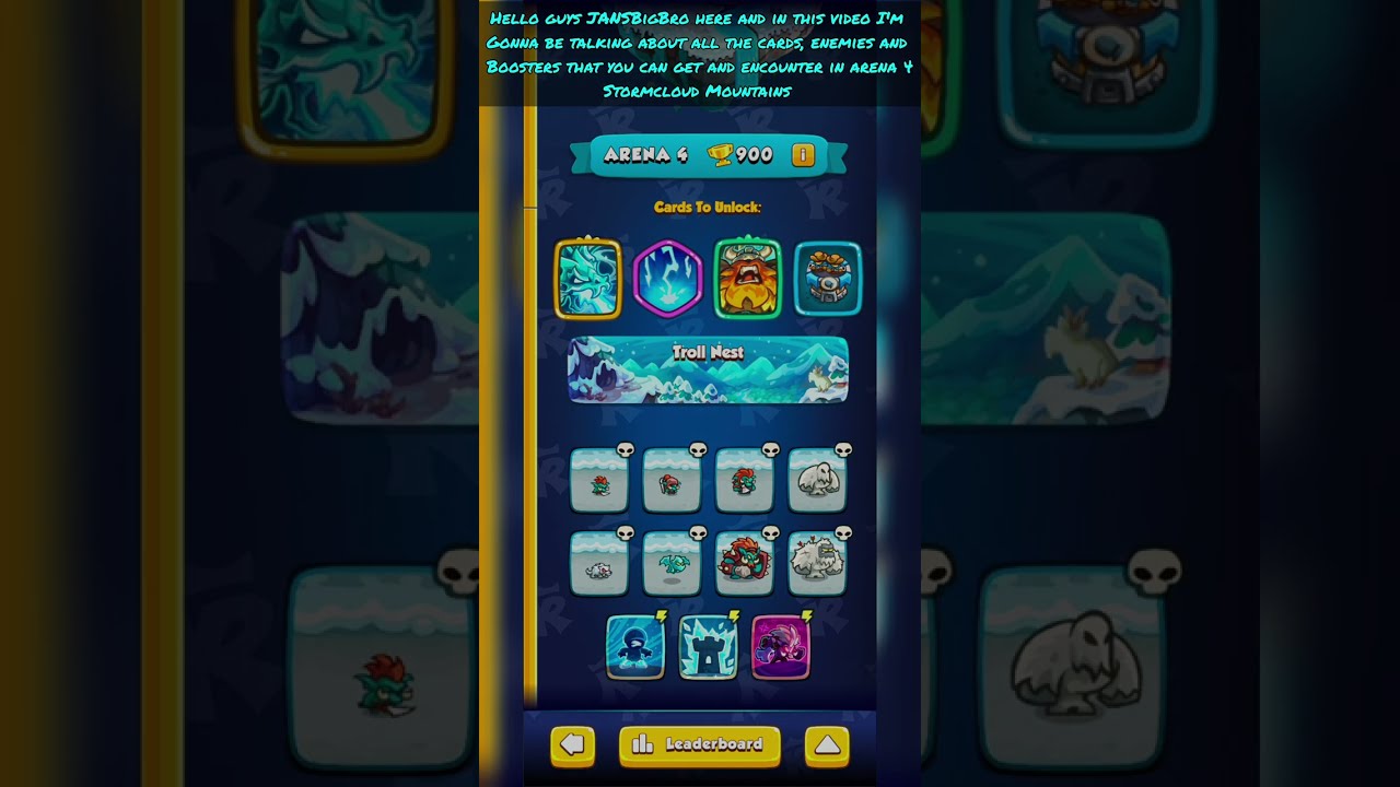 Everything you need to know about Arena 4 Stormcloud Mountains in Kingdom Rush Battles 