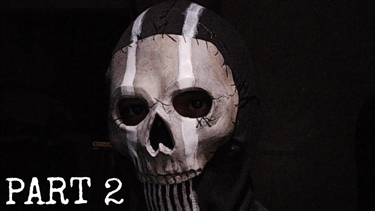 New MW 2 Ghost Mask Tutorial (Part 2) - making the Balaclava and adding details to the skull