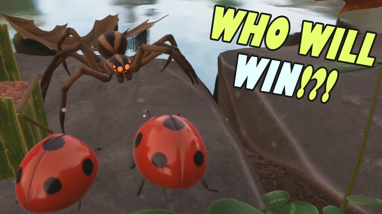Grounded Myth Busting 5 myths in grounded | Will a spider kill two ladybugs? | Anything on the tree?