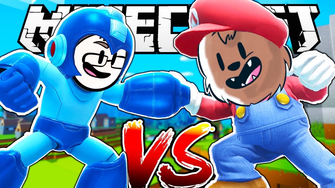 SUPER SMASH BROTHERS IN MINECRAFT | JeromeASF