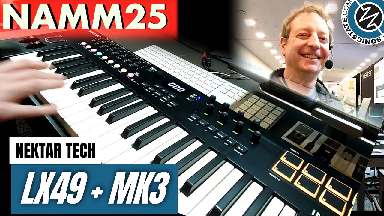 NAMM 2025: усовершенствованные контроллеры Impact LXPlus MK3 от Nectar