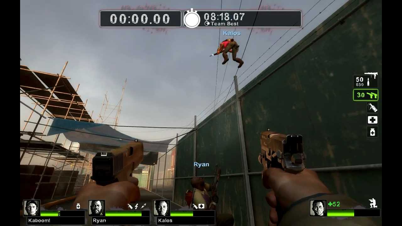L4D2 Glitch Grenade Launcher Jump 4 #L4d2 #Shorts