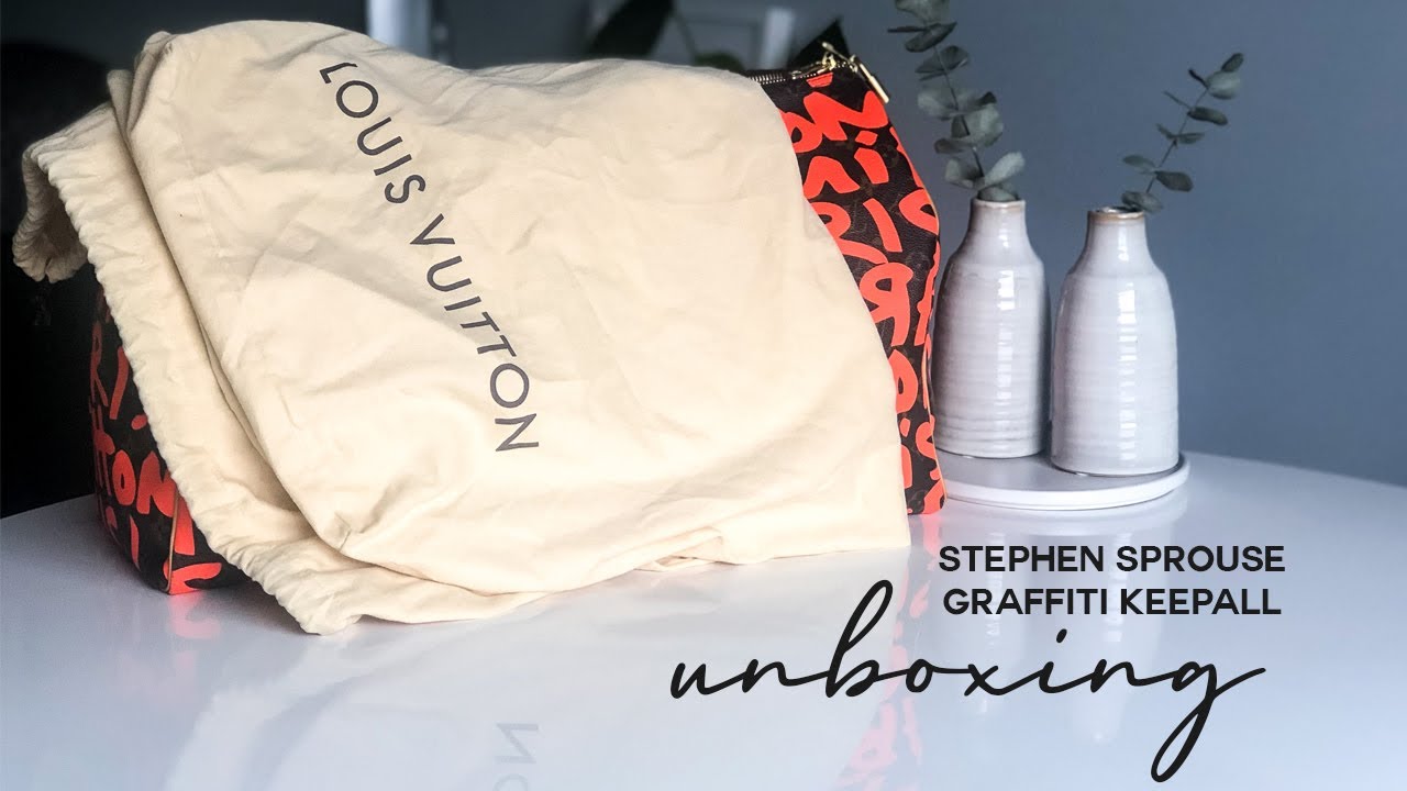Louis Vuitton Stephen Sprouse Graffiti Keepall Unboxing