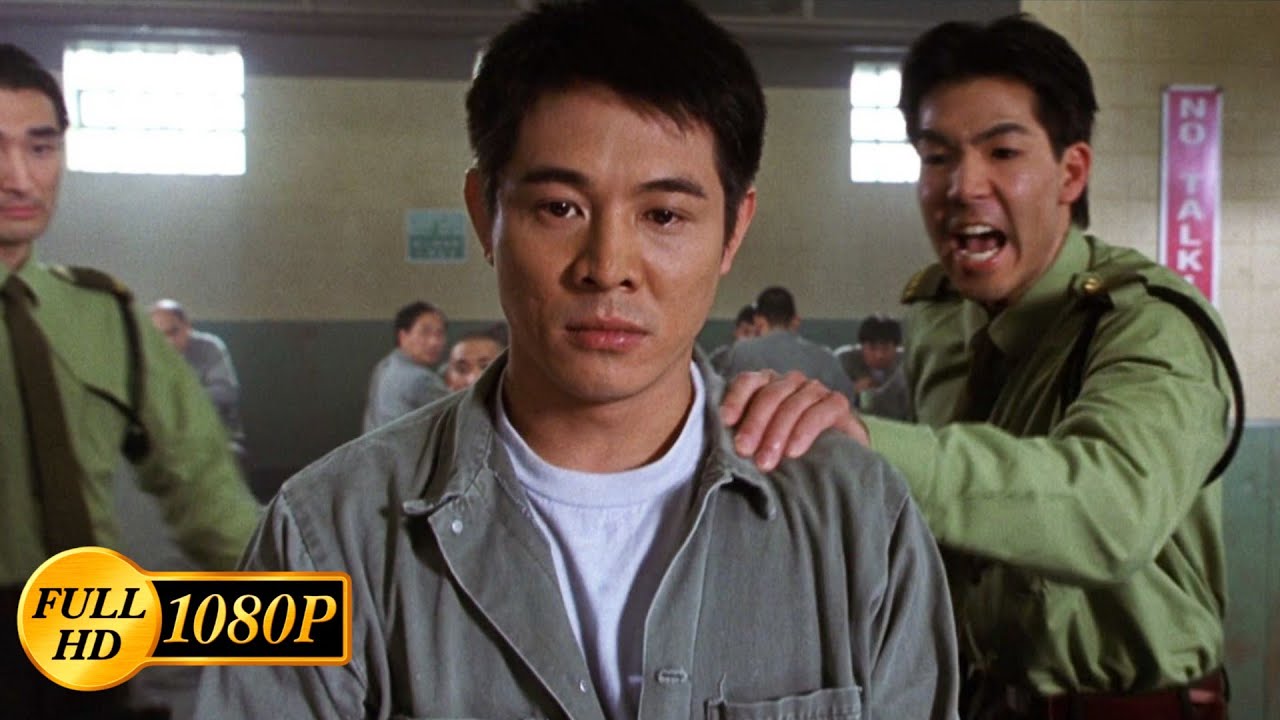 Jet Li beats the guards and escapes from prison / Romeo Must Die (2000)