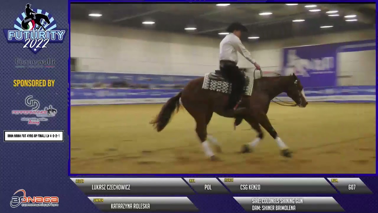Futurity 2022 - LUKASZ CZECHOWICZ & CSG KENZO score 227,5