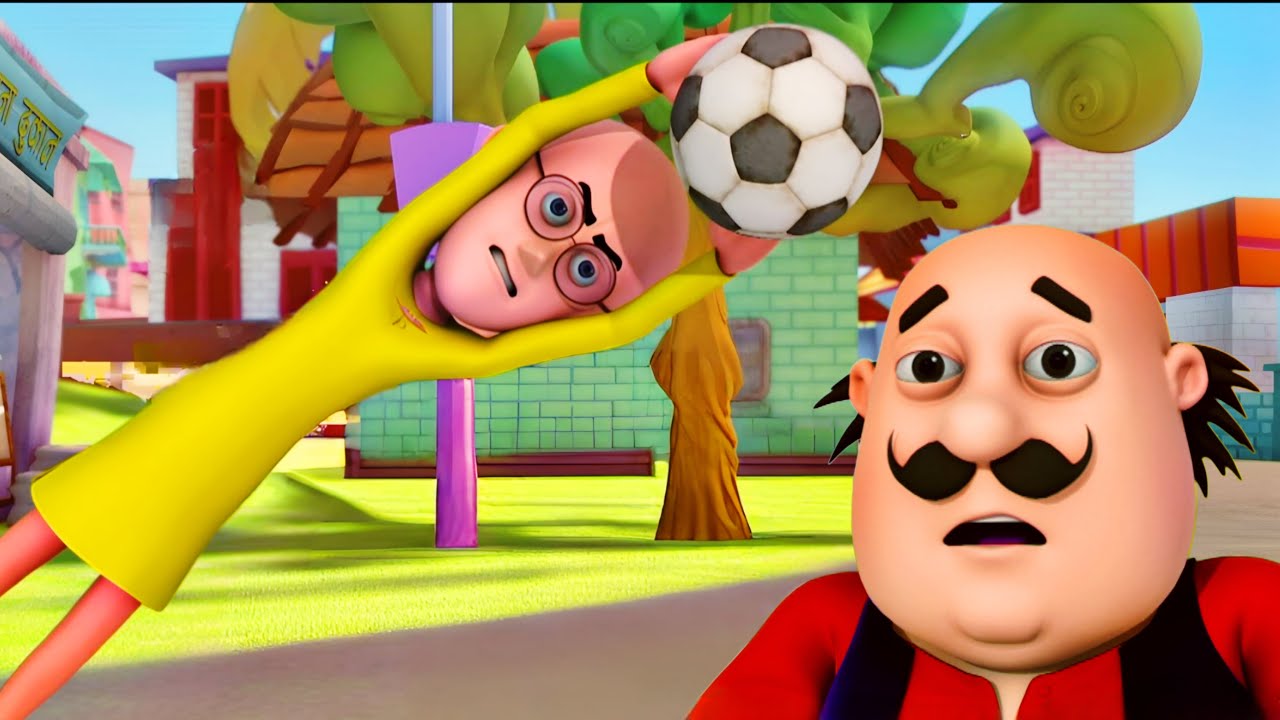 Motu और Patlu न Epic Football Match | Motu-Patlu