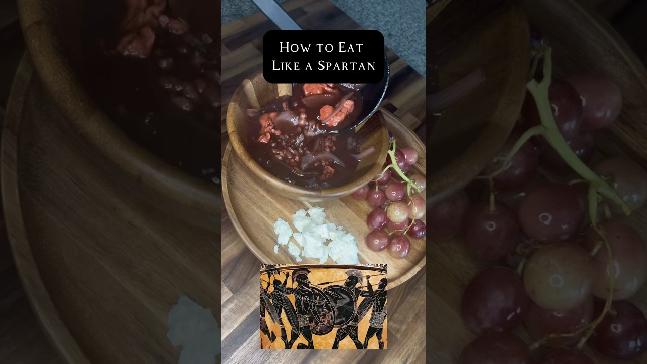 Spartan Black Broth #recipe #spartan #ancienthistory #history #historyfacts #cooking #fyp #greek