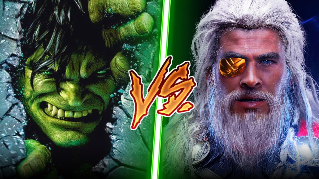 World Breaker Hulk Vs Thor / Old King Thor Vs World Breaker Hulk ( HINDI )