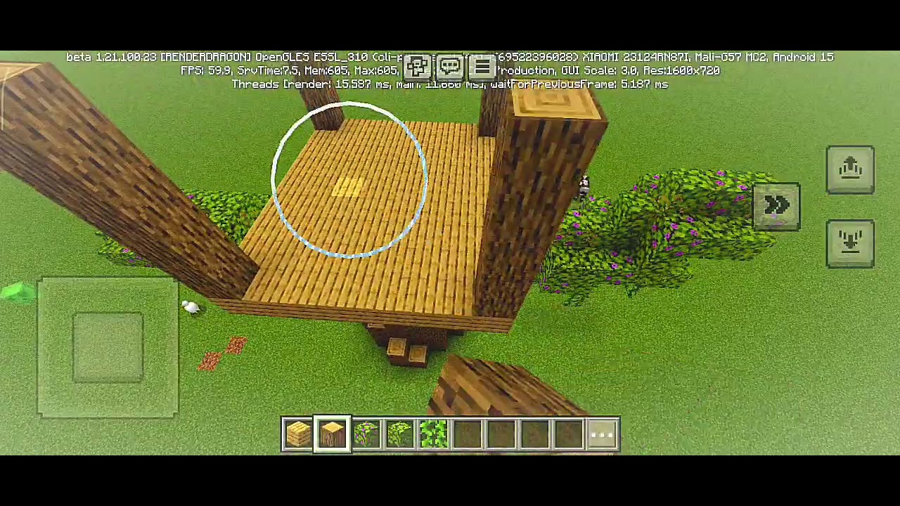 Easy tree House in Minecraft