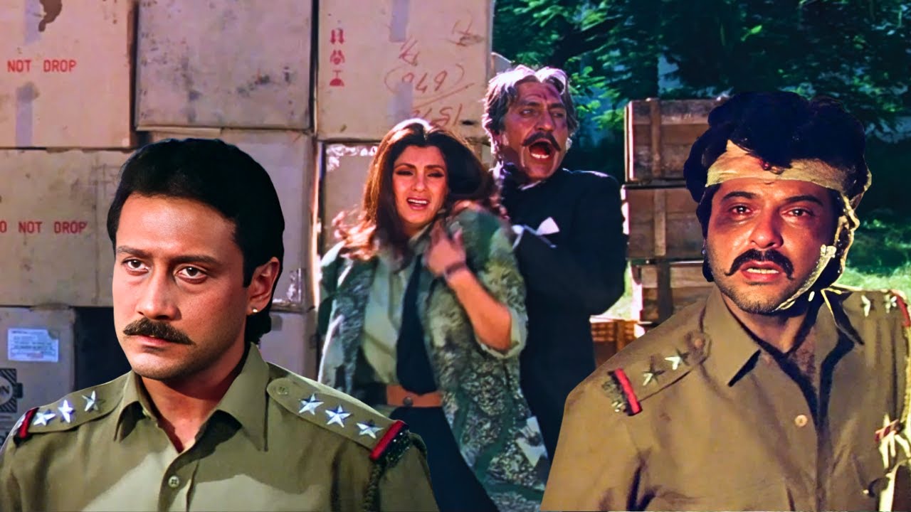 अगर कोई भी आगे बढ़ा, तो इसकी खोपड़ी उड़ा दूँगा यहीं | Ram Lakhan Climax | Jackie Shroff, Anil Kapoor